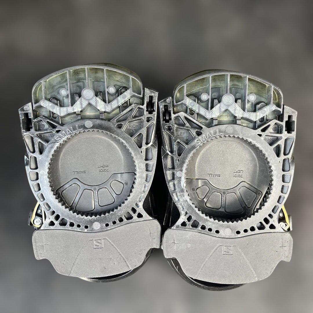 salomon nova スノーボード ビンディング ブラック グリーン S