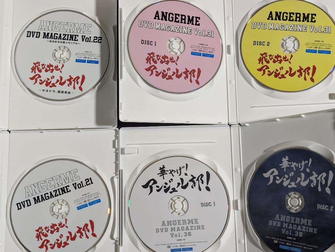 アンジュルム DVD MAGAZINE 4本セット 21 22 31 36 4本セット 22