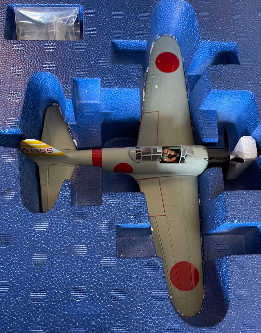 絶版新品希少 マルシン1/48 金属製完成品シリーズ 零戦21型 赤城真珠湾
