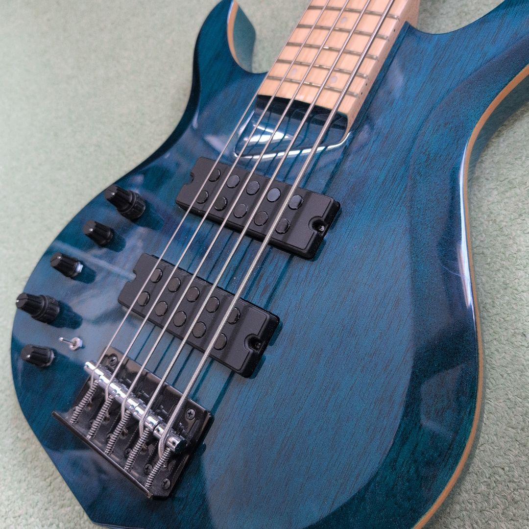 Marcus Miller M2 エレキベースレフティ 5弦 青 - メルカリ
