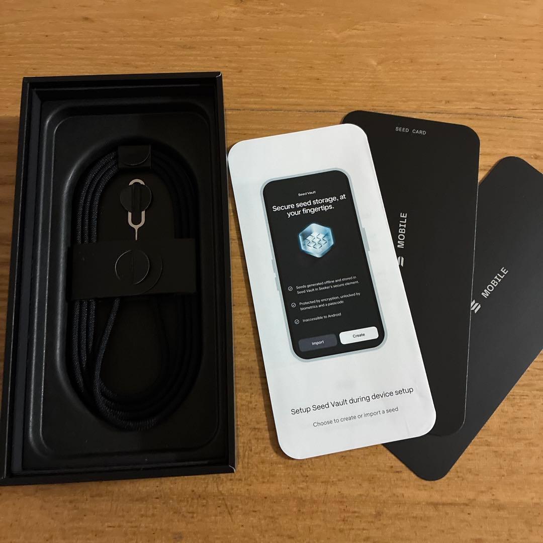 Seeker SOLANA ソラナモバイル スマートフォン本体 - メルカリ