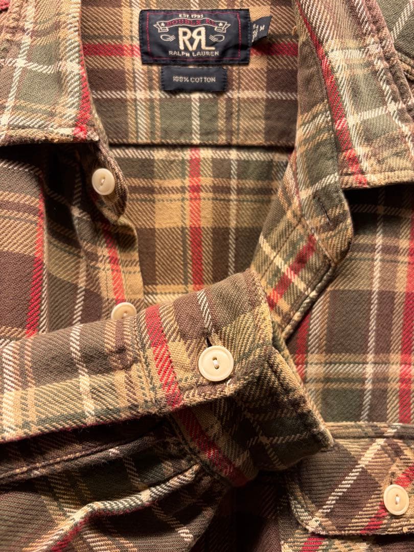 RRL ダブルアールエル ラルフローレン 最高級ライン 厚手 長袖