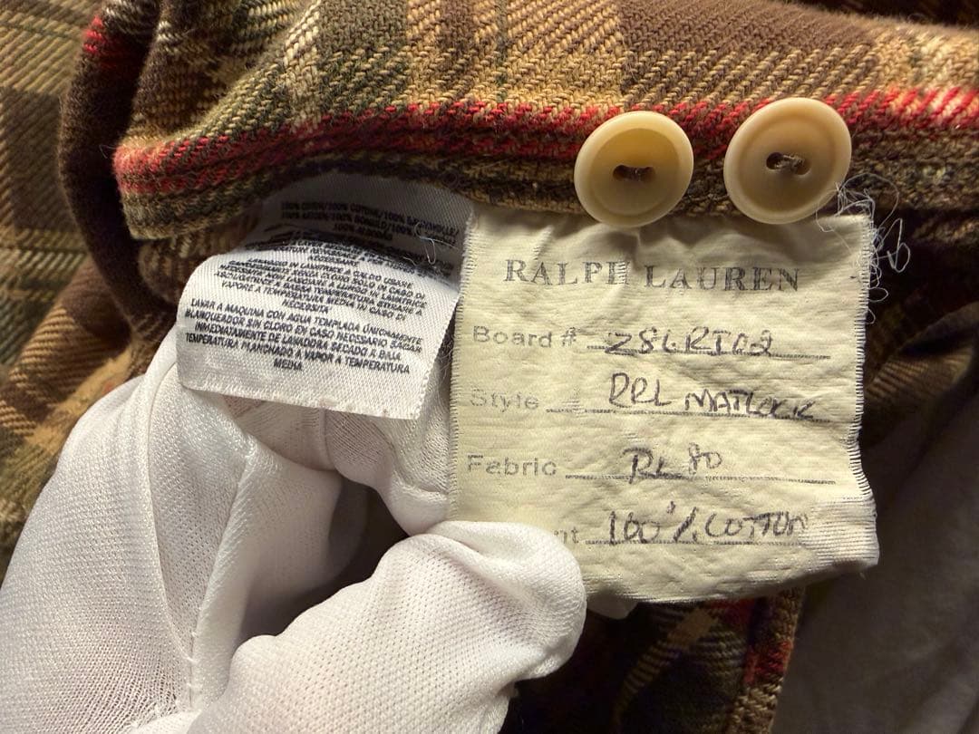 RRL ダブルアールエル ラルフローレン 最高級ライン 厚手 長袖