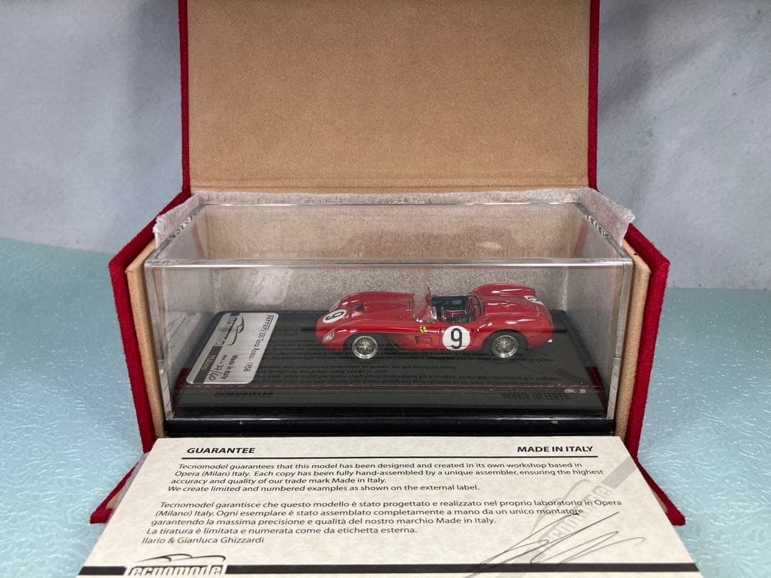 TECNO MODEL Ferrari 250テスタロッサ1958年 No.9 - メルカリ