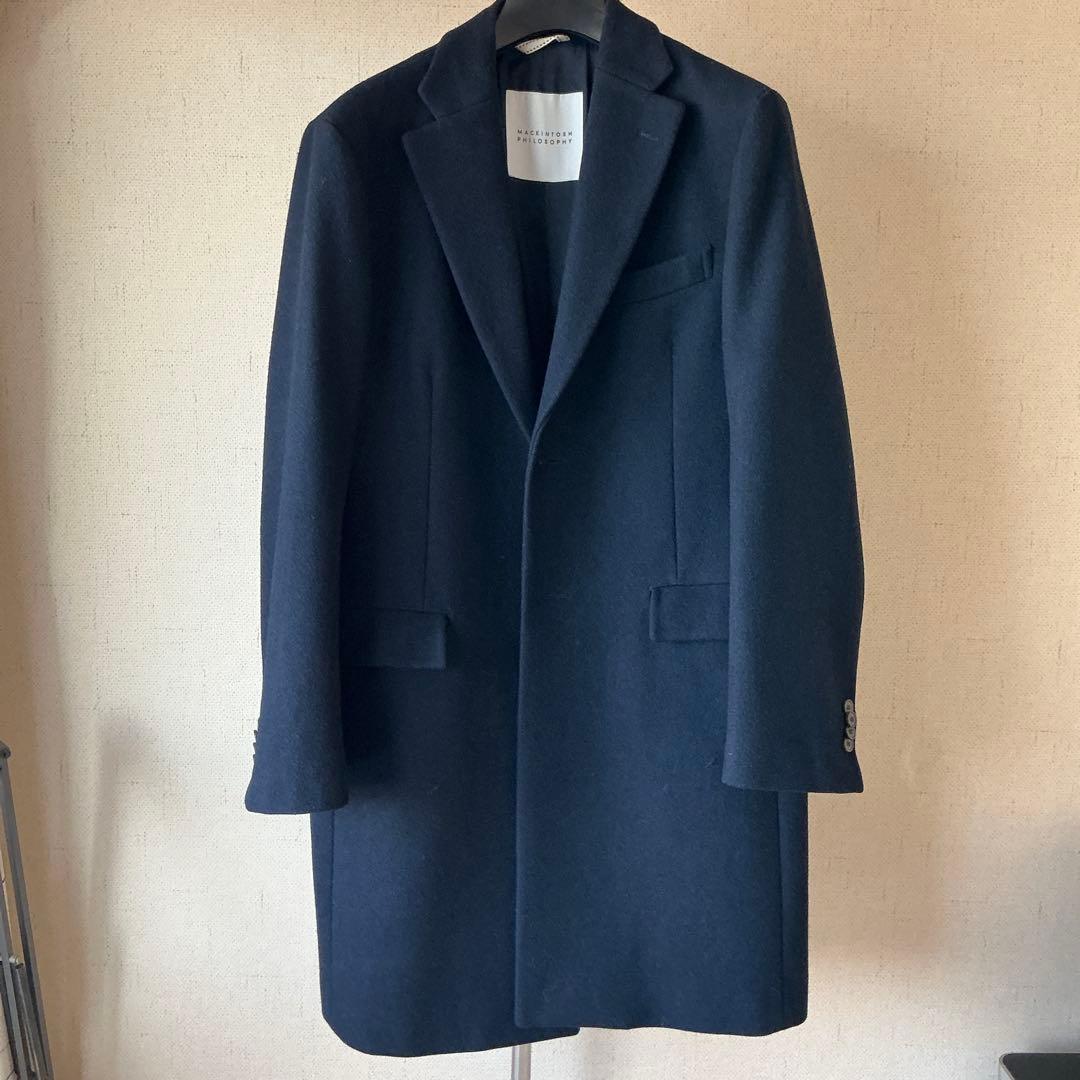 MACKINTOSH PHILOSOPHY ネイビー チェスターフィールドコート MACKINTOSH PHILOSOPHY ネイビー チェスターフィールドコート