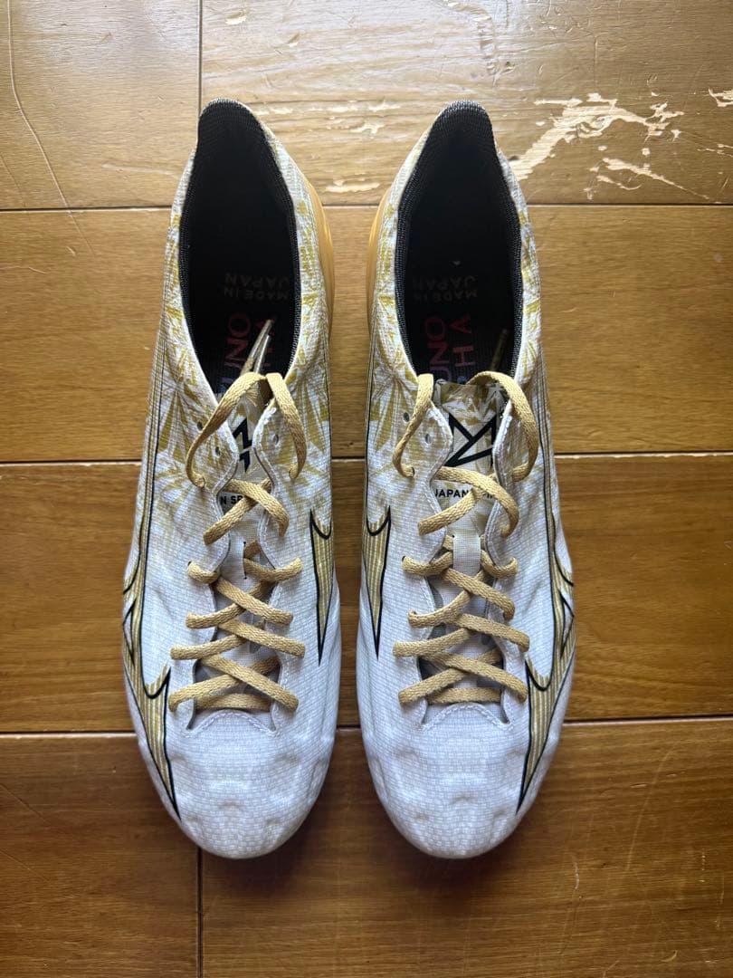 シューズ MIZUNO ALPHA JAPAN PRISM GOLD 特価】ミズノ アルファ SELECT Prism Gold サッカー フットサル mizuno