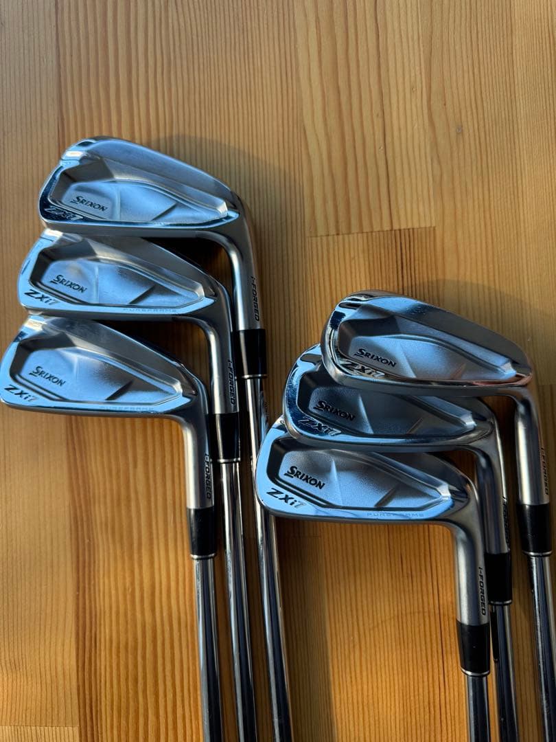 美品 スリクソン ZXi7 #5-PW NSPROモーダス3 ツアー105 S スリクソン ZXi7 アイアン N.S.PRO MODUS3 TOUR 105 スチールシャフト