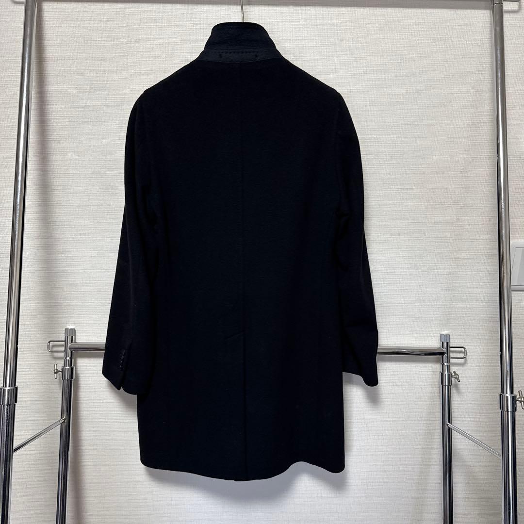 TAGLIATORE 48ブラック カシミア100%チェスターコート本切羽 - メルカリ