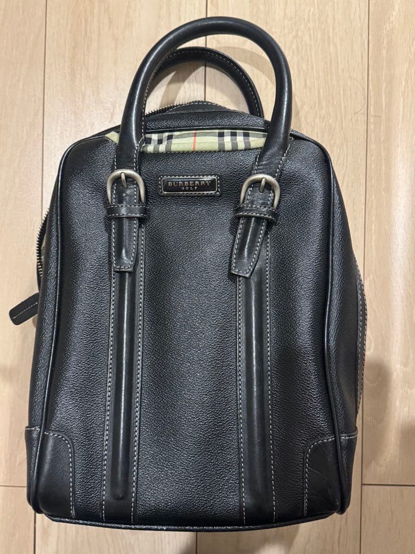ＢＵＲＢＥＲＲＹ　ゴルフ　シューズケース　ヴィンテージ　黒 BURBERRY ゴルフ シューズケース ヴィンテージ 黒 BURBERRY