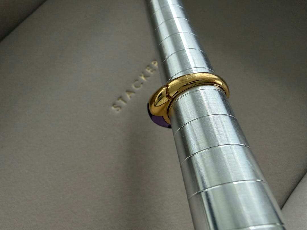 Fujiko　ブルガリ チェルタウラ アメシスト リング 750(YG)