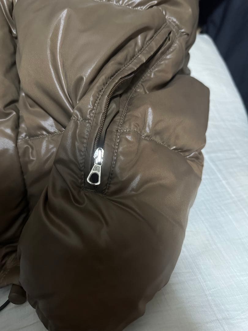 超希少茶タグ⭐️】Moncler モンクレール ダウン 茶色ブラウン 2