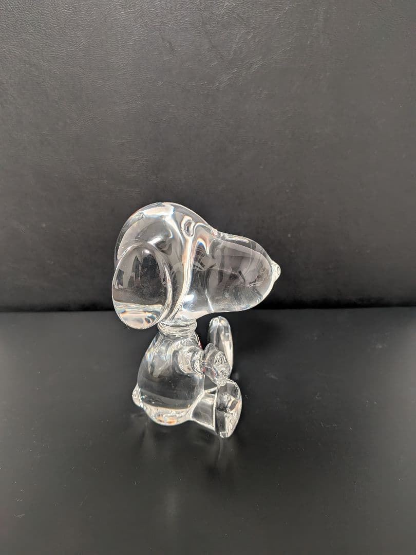最終値下げ】Baccarat SNOOPY彫刻