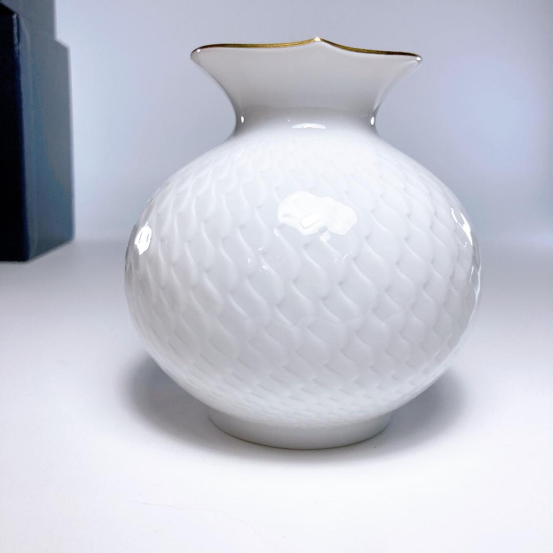 Meissen マイセン ヒイラギ 波の戯れ 花瓶 9cm 柊 |3165|☆ - メルカリ