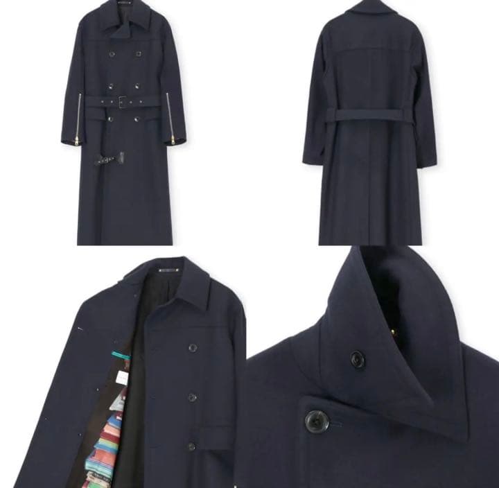 ロンドン購入 ポールスミス 18AW パリ・コレクション マキシ丈トレンチ