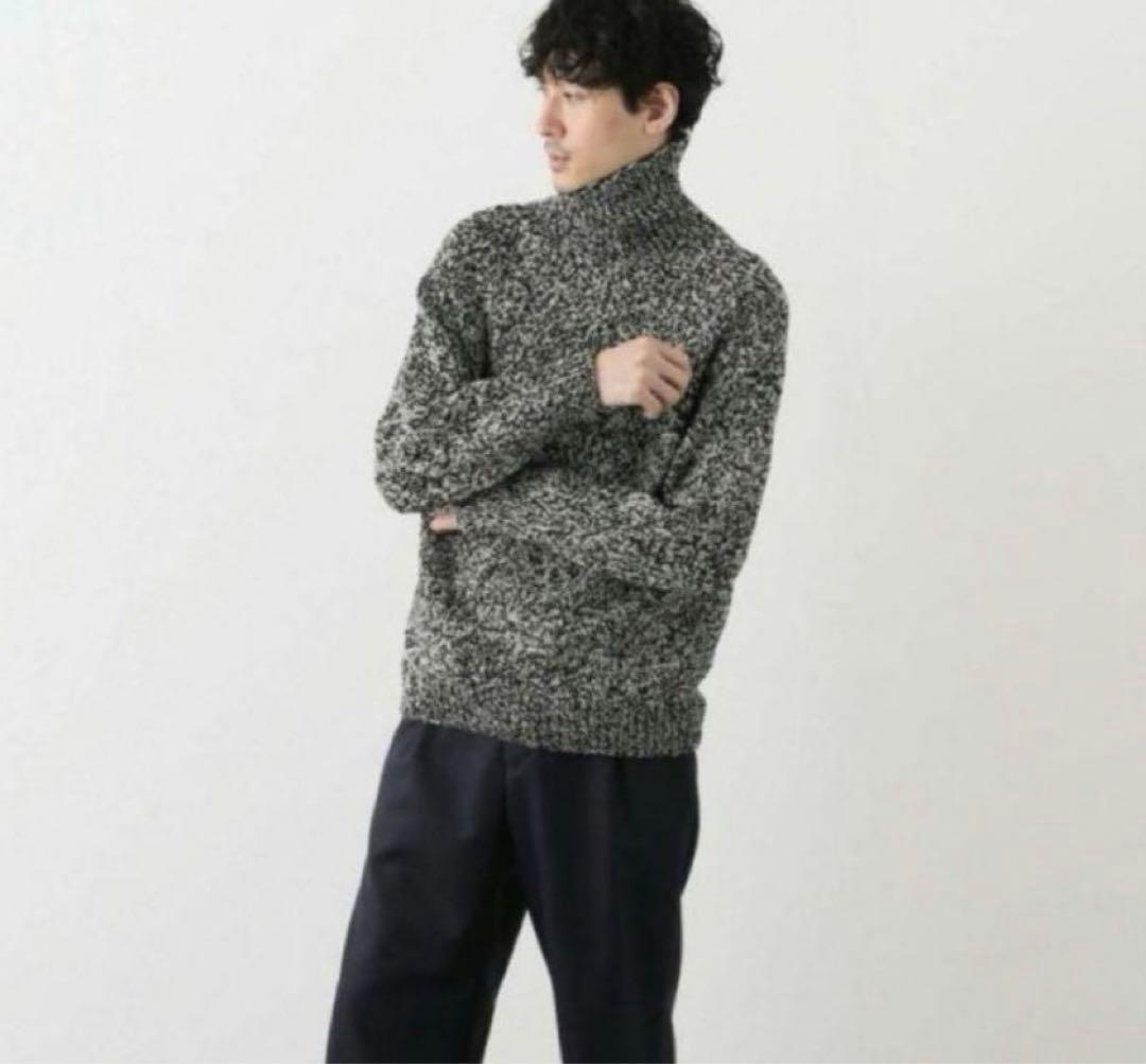 comoli コモリ ニット カシミヤ タートル 和紙 - メルカリ