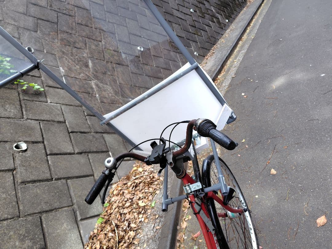 屋根付き自転車 デコチャリ 改チャリ ベースにも ジャイロキャノピーの