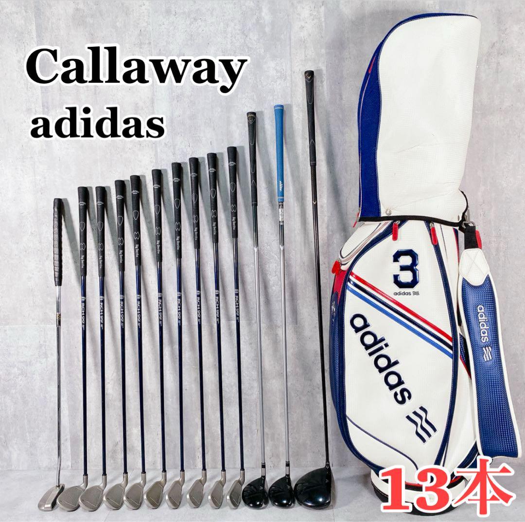 X571 キャロウェイ 他 メンズ ゴルフ クラブセット 14点 クラブ13本 キャロウェイ Xフォージド アイアンセット 6本組(5-P)の通販 テレ東