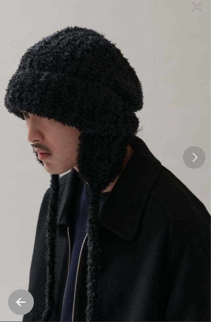 KIJIMA TAKAYUKI POODLE FUR BIG BEANIE - メルカリ