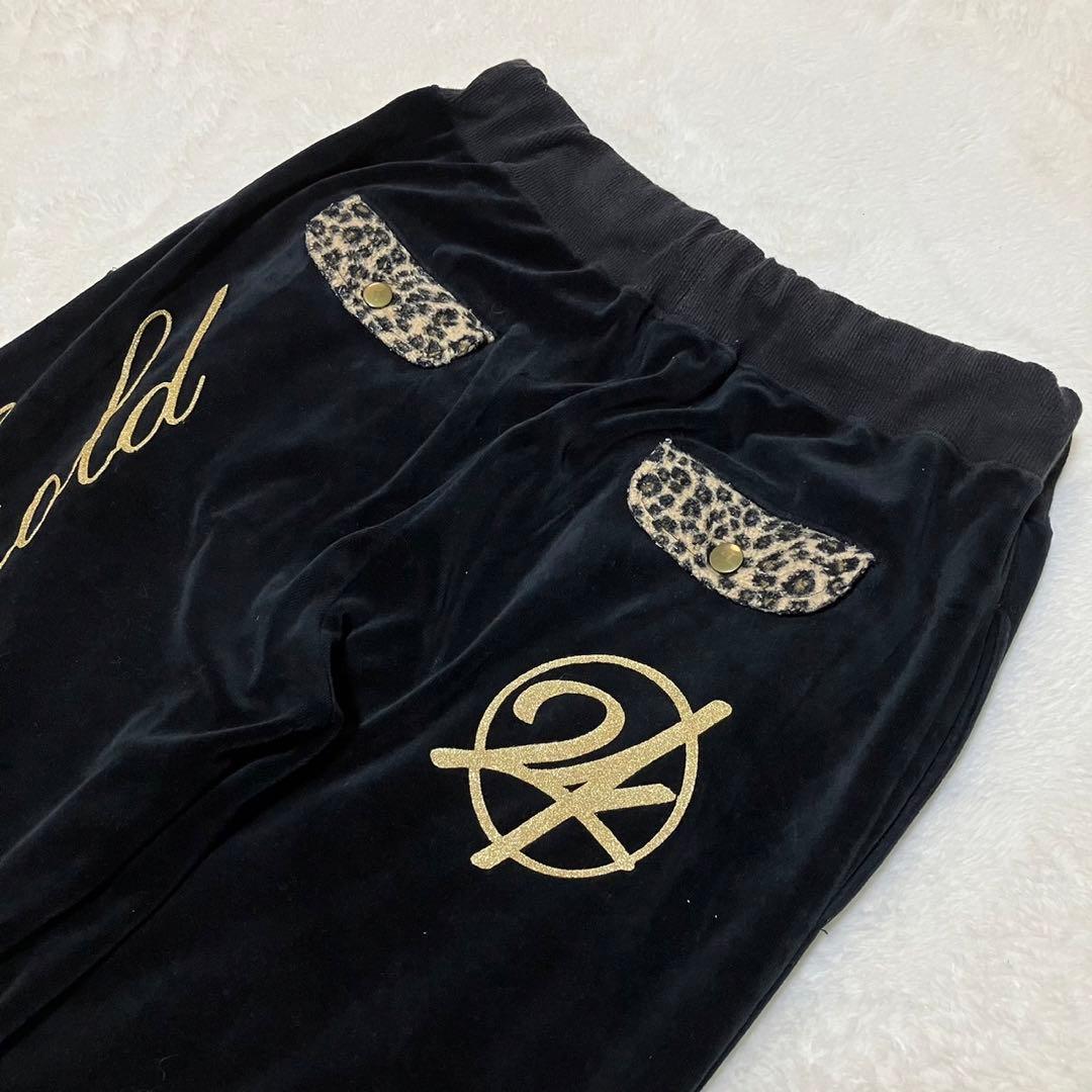 24Karats EXILE ベロアジャージ セットアップ レオパード ヒョウ柄