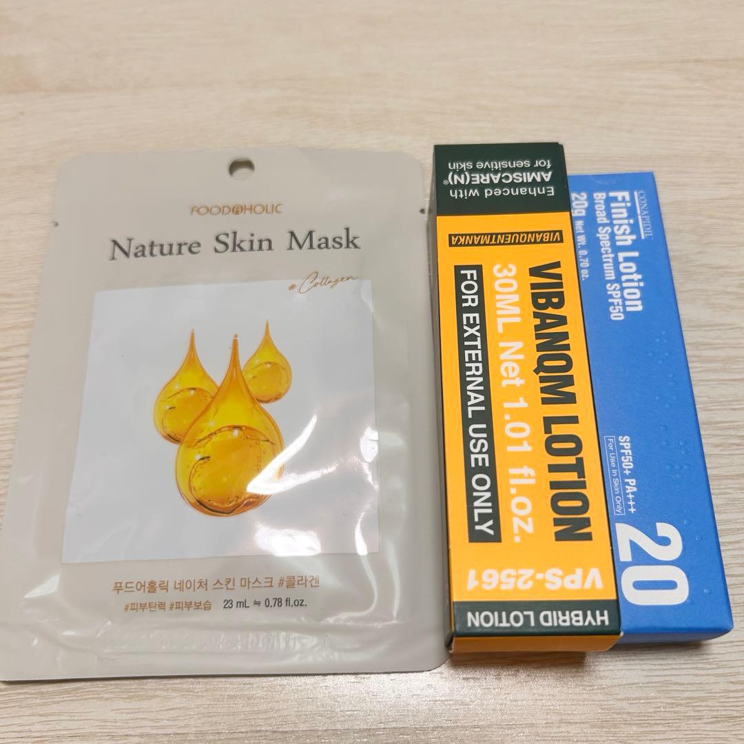 新品VIBANQMLOTION30ml＋Finish Lotion 20g Qoo10] pharmesthetic VIBANQM LOTION/VQM P : スキンケア