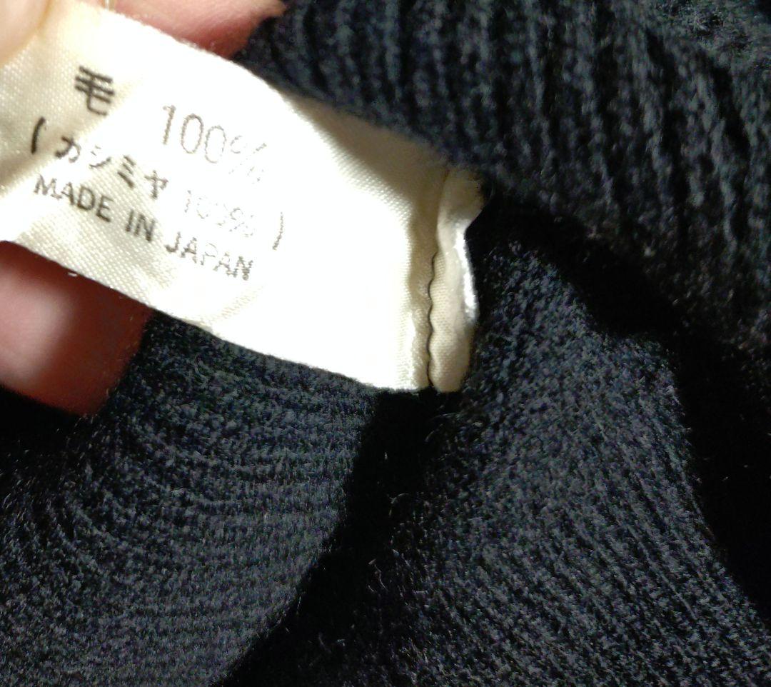 カシミヤ100%】本間ゴルフ ニットセーター 刺繍 エンブレム Lサイズ
