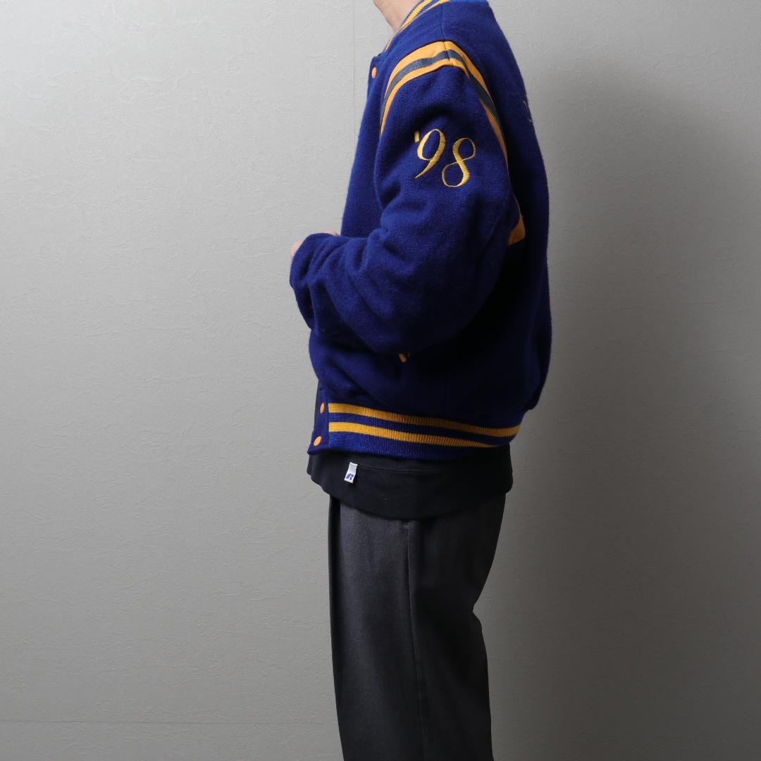 1990's DeLONG MadeinUSA Award Jacket - メルカリ