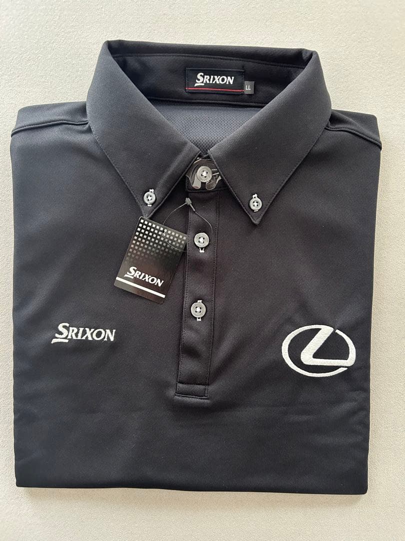 新品】SRIXON LEXUS 黒ポロシャツ LL - メルカリ