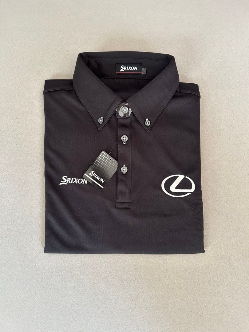 新品】SRIXON LEXUS 黒ポロシャツ LL - メルカリ