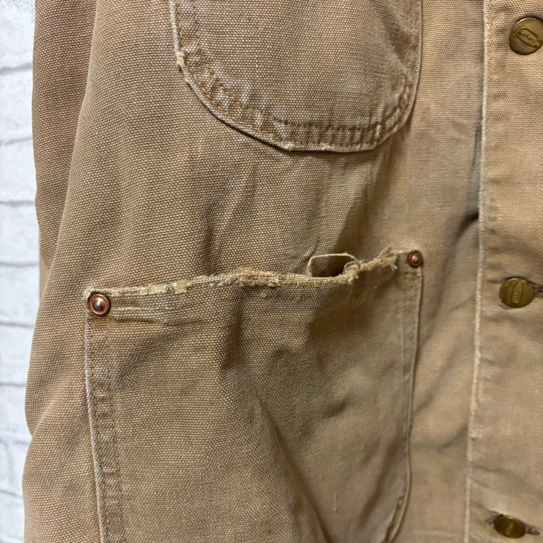 n.様専用】カーハート ミシガンチョアコート デカC ブラウン BRN M程度