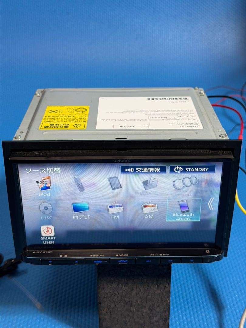 KENWOOD MDV-S707 Bluetooth 2019 メモリーナビ