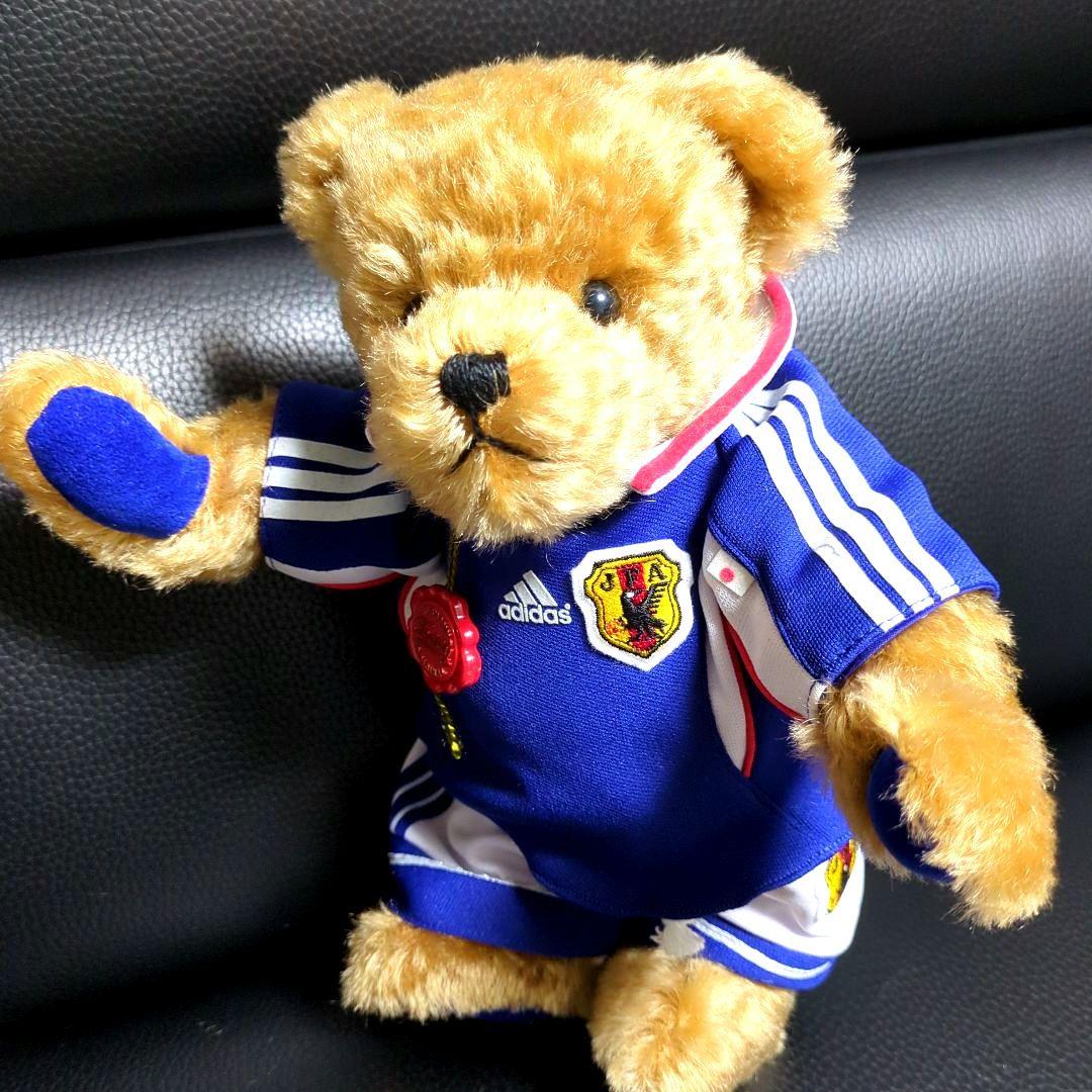最終値下げ】ハーマン社 テディベアサッカー日本代表2000年限定2,000体