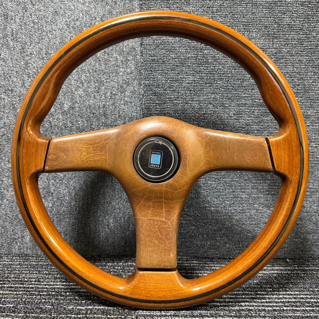NARDI ナルディ ウッドステアリング 3本スポーク Amazon | NARDIステアリング classic ウッド×ポリッシュスポーク 33φ