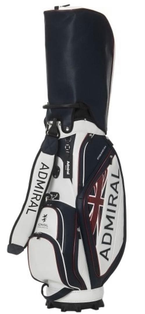 I*y様 ★新品未使用‼️★アドミラルゴルフ　キャディバッグ　トリコロール　AD Admiral Golf（アドミラルゴルフ） アドミラル キャディバッグ