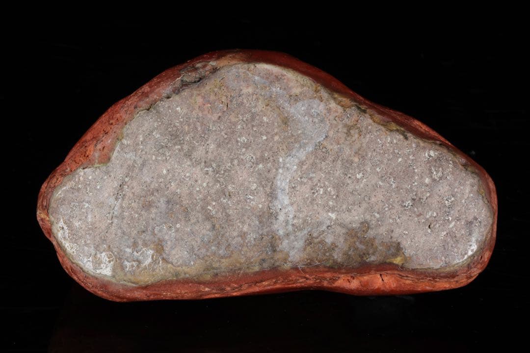 佐渡 赤玉石 碧玉 水石 鑑賞石 天然石 原石 飾石 美石 台座付 2.23kg