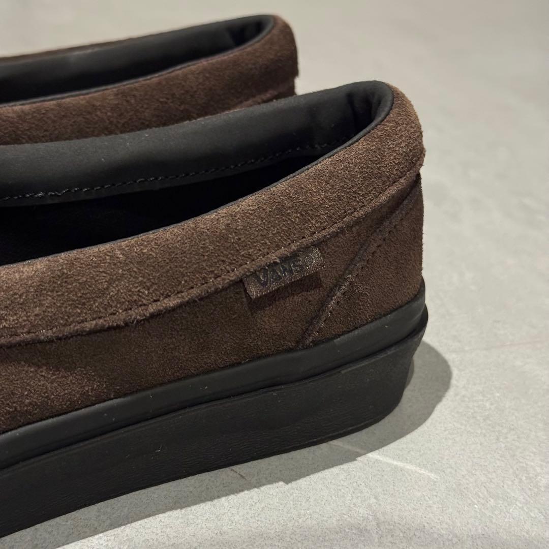 VANS バンズ ヴァンズ ローファー スエード ブラウン 24.0cm a2