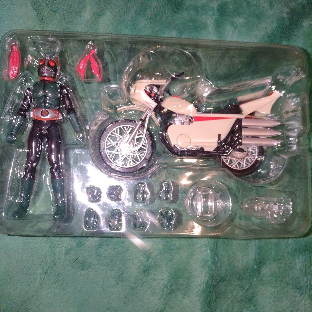 【美品】S.H.Figuarts 仮面ライダー旧2号&サイクロン号 改造ver.