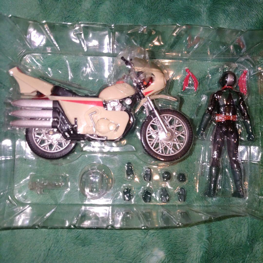 【美品】S.H.Figuarts 仮面ライダー旧2号&サイクロン号 改造ver.