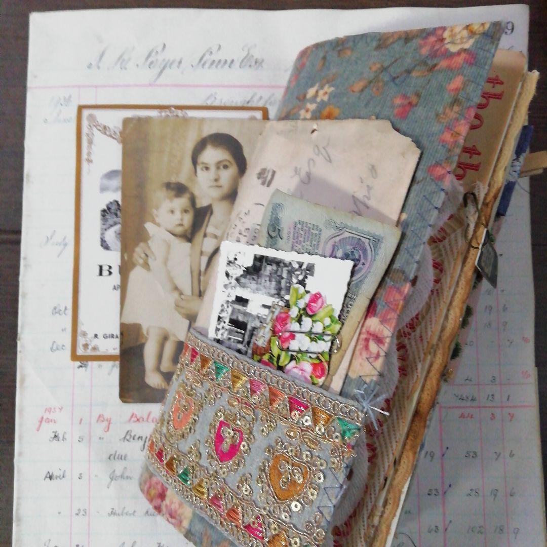 vintage winter♡ジャンクジャーナル雑記帳 T1 ジャンクジャーナル おすそ分けファイル 雑記帳 ヴィンテージ