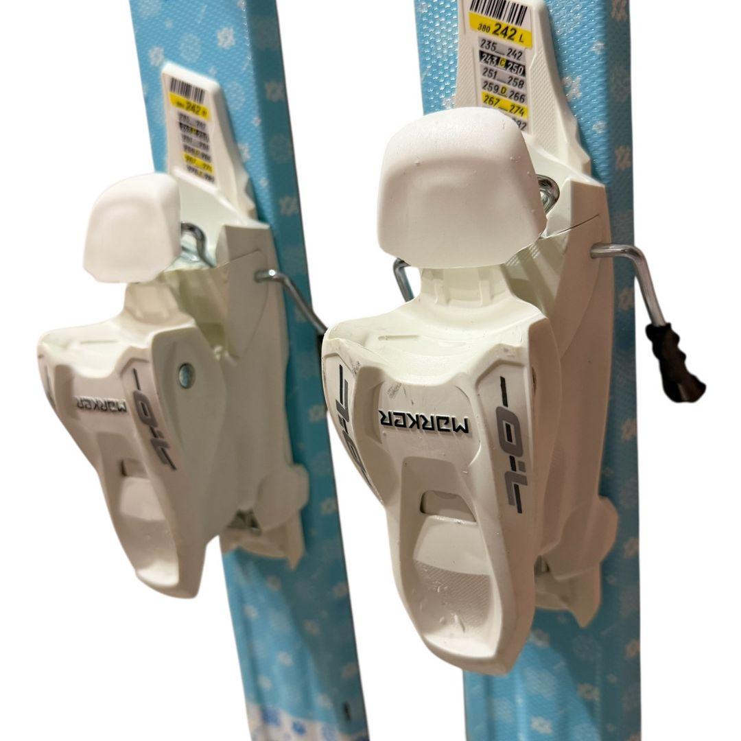 Volkl】 ジュニアスキー FLAIR140cm 調整ビンディング付