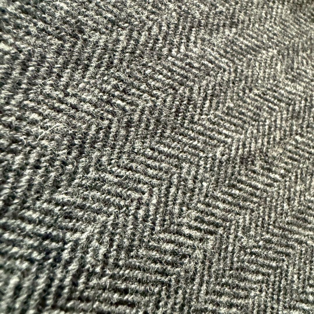 高年式美品】ジバンシー ノーカラーコート ヘリンボーン 13aw リカルド