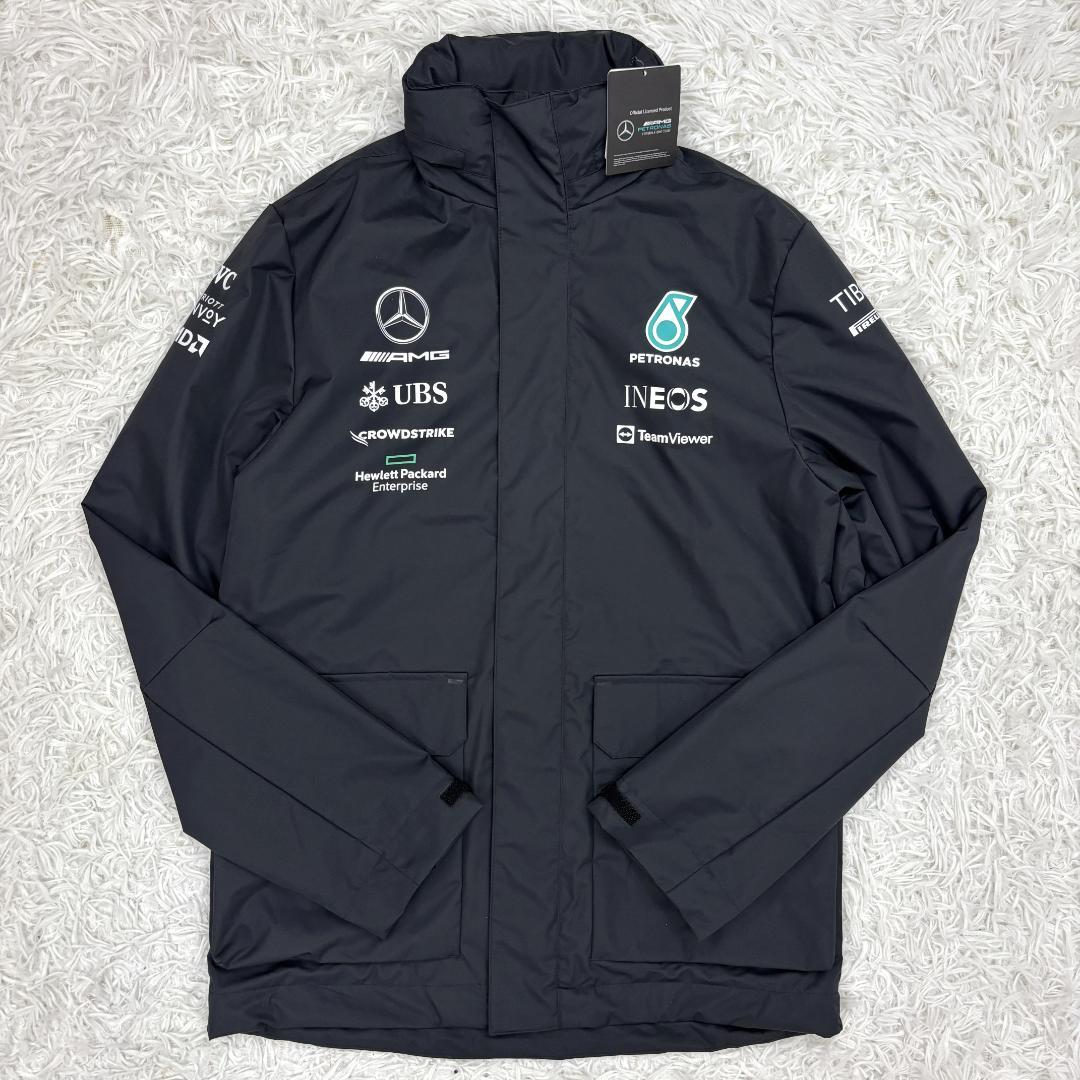 ☆新品☆Mercedes F1公式ハミルトン ラッセル レインジャケット S