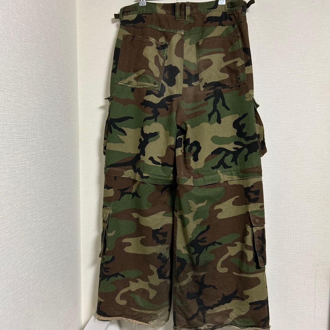 パンツ nomassprod \"06GLM\" Camo baggy pants L