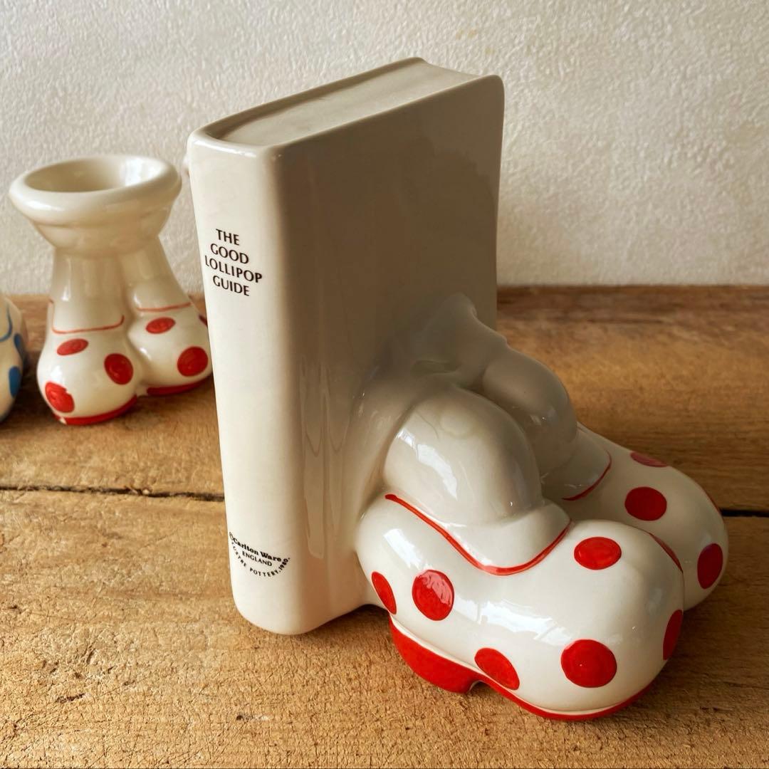 Carlton ware walking Big Foot Bookend＊ Carlton ware walking Big