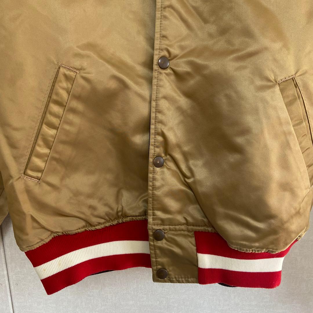 サンフランシスコ 49ers ナイロン スタジャン NFL リバーシブル Lの