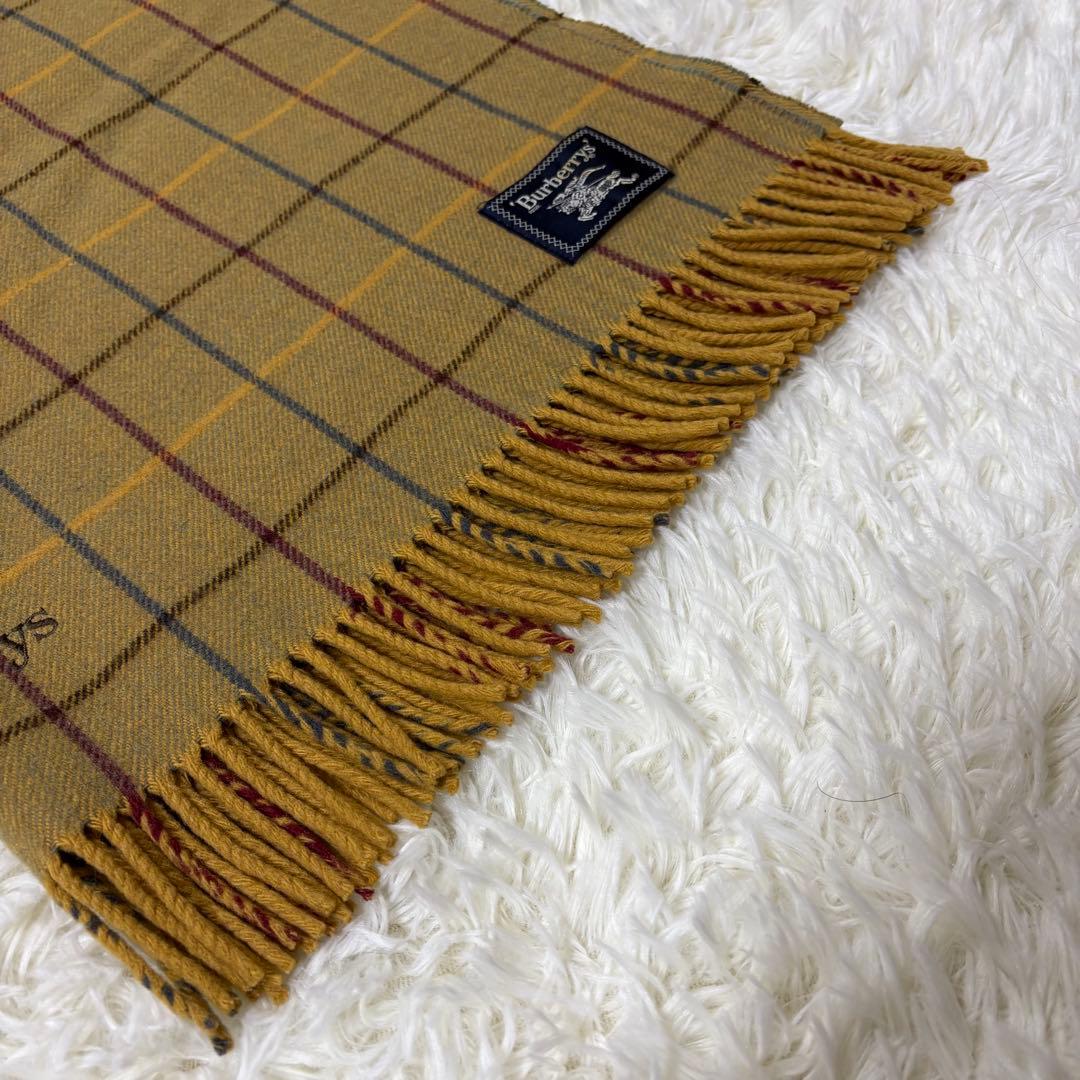 バーバリー ストール 膝掛け ブランケット 大判 チェック - メルカリ