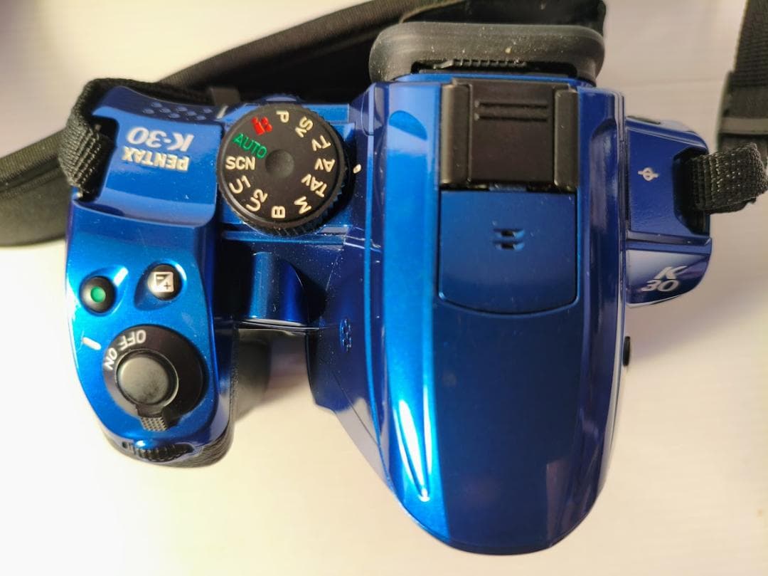 H2さん専用出品】【黒死病対策】【内臓電池交換】PENTAX K-30青 - メルカリ