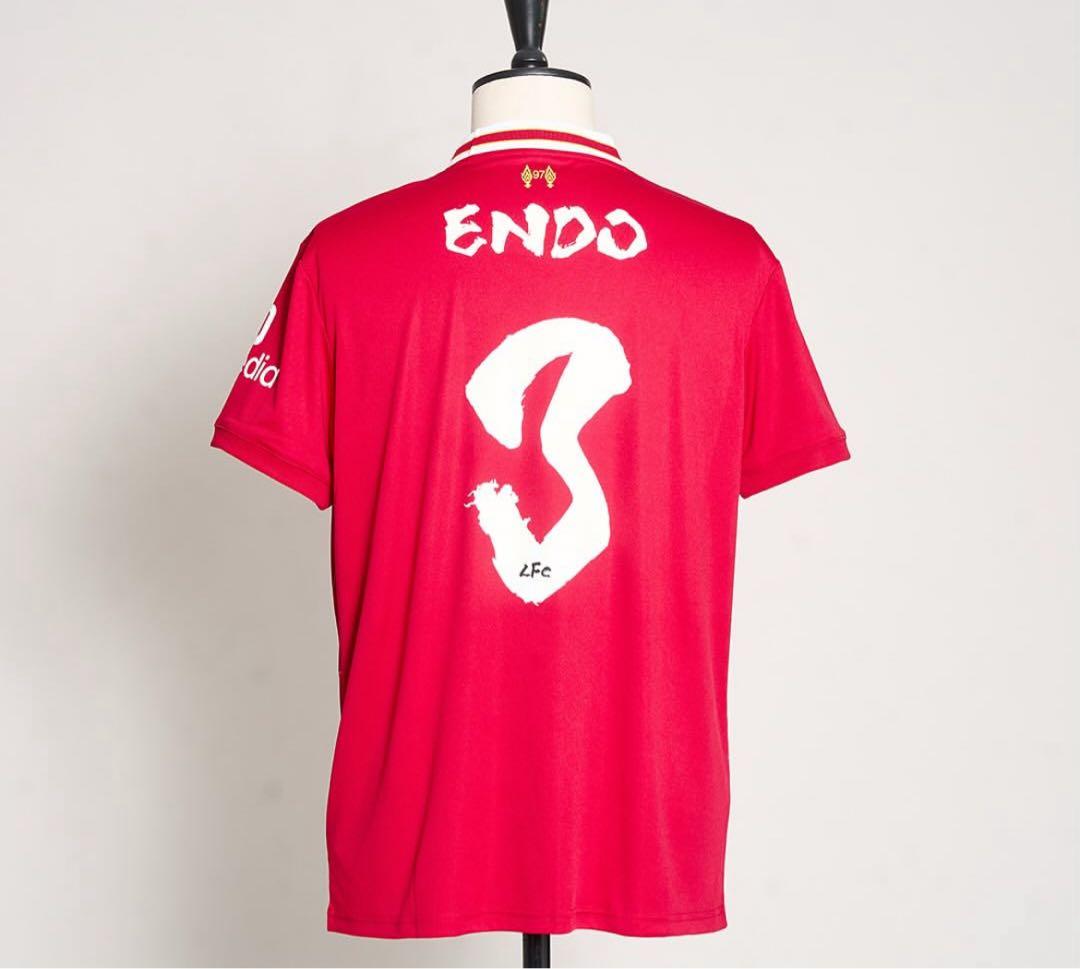 ■Liverpool リヴァプール　遠藤航　Lサイズ　来日記念限定ユニフォーム Liverpool リヴァプール 遠藤航 Lサイズ 来日記念限定ユニフォーム