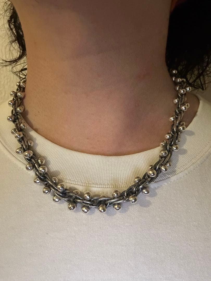 ヴィンテージ DNAネックレス シルバー925 メキシコ製 - メルカリ