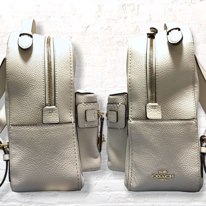 クラシックファッション - COACH コーチ ミニリュック ホワイト系