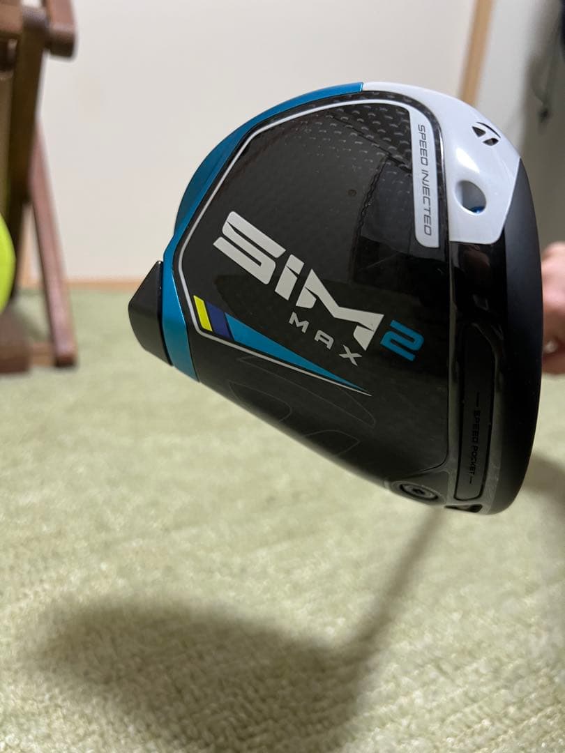 超美品】TaylorMade SIM2 MAXドライバー ヘッドカバー付き - メルカリ